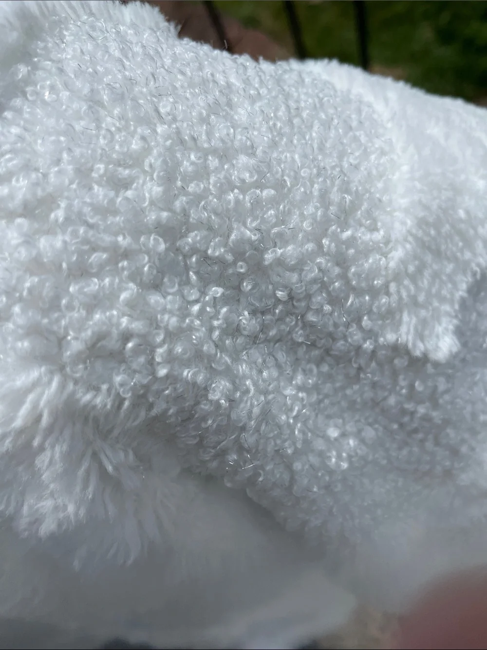 Rachel Zoe Soft Ivory Sherpa Throw Blanket